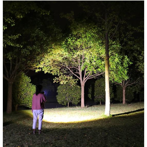 Тактический фонарик Сверхъяркий светодиодный фонарик Перезаряжаемый Телескопический зум