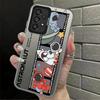 Чехол для Samsung Galaxy A03 A04 A05 A71 A06 A07 A72 A54 A56 A10 A20 A50 A51 A52 Задняя крышка телефона Аниме Астронавт