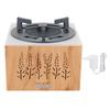 Flame Humidifier 400ml Aromatherapy Scent Diffuser Fragrant Oil Humidifier with Timer for Home
