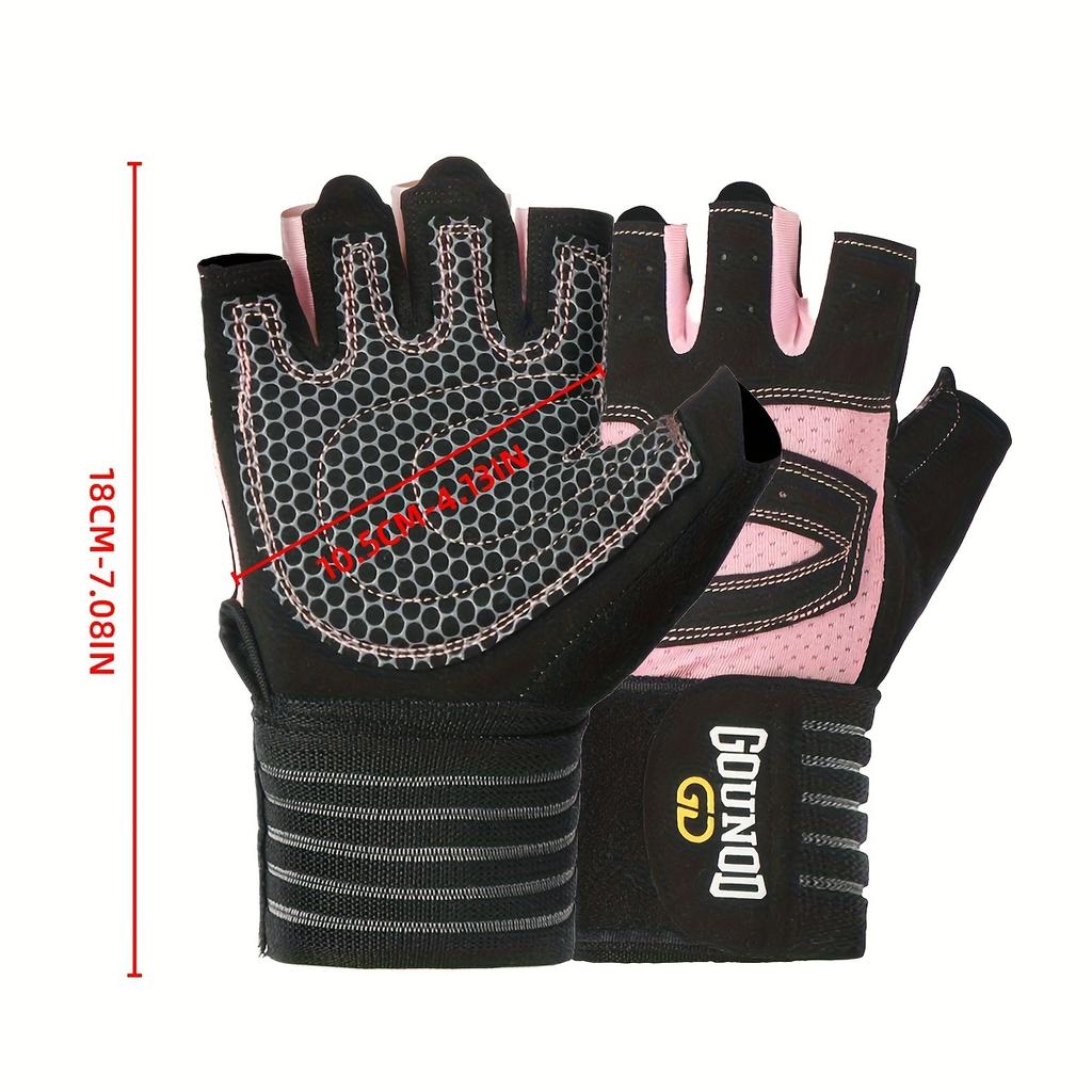 high qualityGOUNOD 1 Pair Workout Gloves for Men Women, Weight Lifting Gloves with Excellent Grip, Lightweight Gym Gloves for Weightlifting, Cycling,