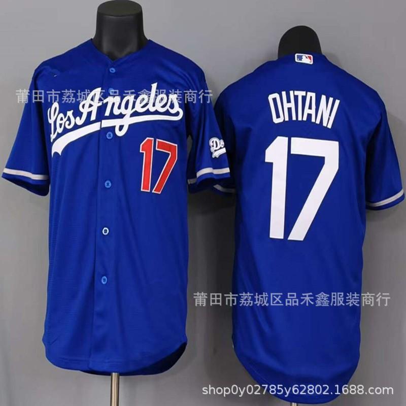 Mens Los Angeles Dodgers Baseball Jersey Ohtani 17 50 5 22 18 11 City Blue Embroidered Team Uniform