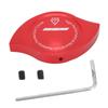 Red Radiator Cap Decorative Cover Replacement for Honda Mugen Acura CL CSX ILX MDX NSX RDX