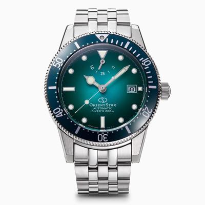 ORIENT STAR Автоматические часы M42 F6 Diver 1964, вторые механические, сделаны в Японии, 2 года внутренней гарантии, 200 м, водонепроницаемые, зеленые