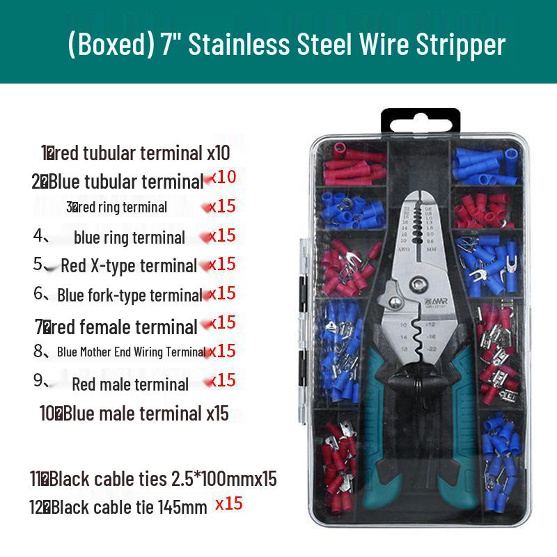 Multifunctional Heavy Duty Electrician Snips & Wire Cutters