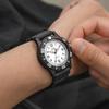 [Citizen Q&Q] Аналоговые солнечные часы 100 м водозащита Уретановый ремешок E02A-002VK Мужские Черный Черный/Белый