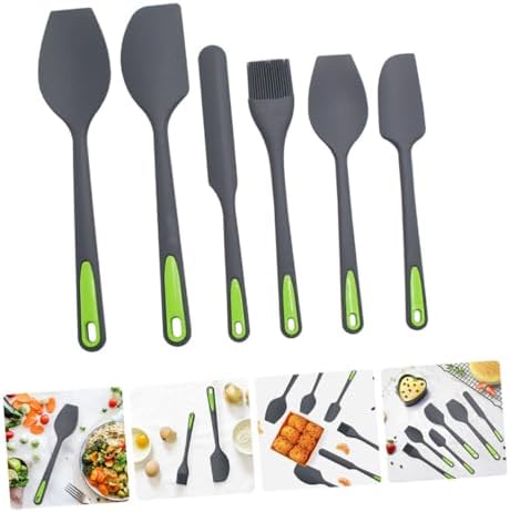 Food Grade Silicone Spatula, Heat-Resistant Baking Utensil for Mixing, Spreading, Decorating, BPA-Free, Easy to Clean