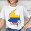 Colombia Flag Merch Unisex T Shirt Cotton Tee Graphic Print Tshirt Clothes