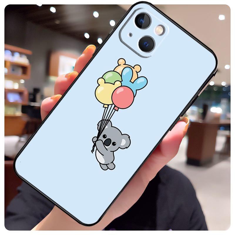 Мультяшный Чехол Животное Коала Для iPhone 13 Pro Max 16 15 11 12 14 17 Pro Max mini 15 16 Plus 16e 17 Air Чехол для Телефона