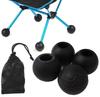 Nagano Outdoor Style Chair Leg Set of 4 with Storage Compatible with Helinox Chair Chair Tactical Ball Feet and More Covers, Bag, One, Two, Chair,