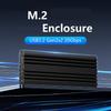 Алюминиевый корпус M.2 NVMe USB3.2 Скорость передачи 20 Гбит/с Отвод тепла Простая установка для 2230 2242 2260 2280