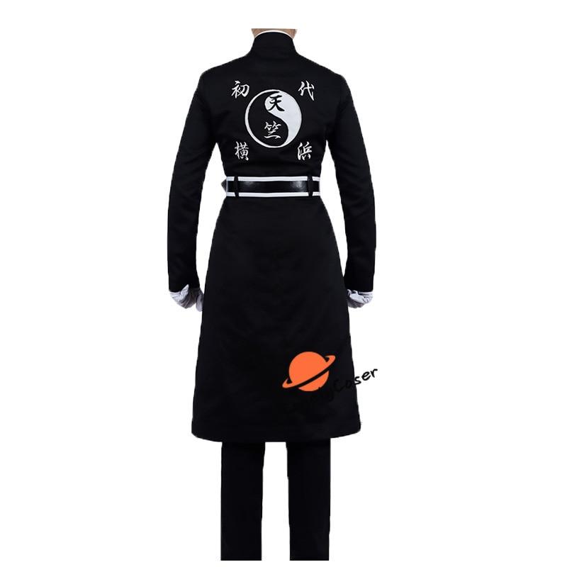 Аниме Токио Мстители Курокава Изана Риндо Хайтани Косплей Костюм Тренч с принтом Вышивка Хэллоуин Вечеринка Красная Черная Униформа