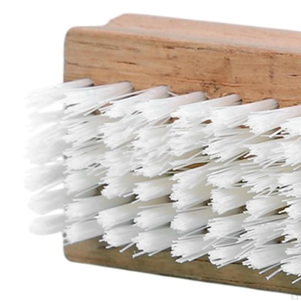 Nail Brush, Stiff Scrubber Travel Two Side Fingernail Cleaning Brush