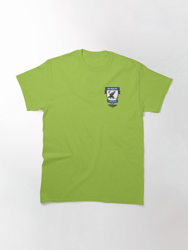 Top Gun Top Gun: Maverick Fanboy Pocket Crest Classic T-Shirt