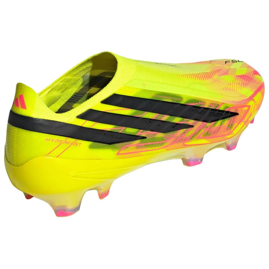 adidas Футбольные бутсы унисекс из коллекции F50 Неоновый желтый Черный KK1031