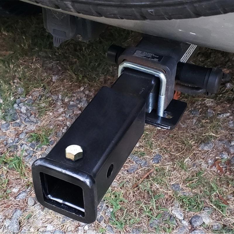 Heavy Duty Hitch Extension Suitable for SUVs and Offroads Vehicles 2 Inch Receiver with 7 Inch Length & 350lbs Capacity