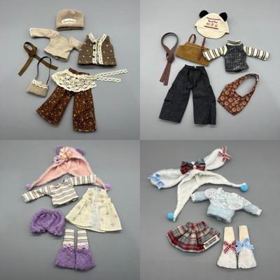 1 Набор DIY Одежда для переодевания Игрушечные аксессуары Одежда для кук Подходит для кукол 30 см Масштаб 1/6 Тело Gl Призрак Мама
