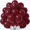 Solid Color 10-Inch Matte Latex Balloon Set for Children's Birthday Decoration