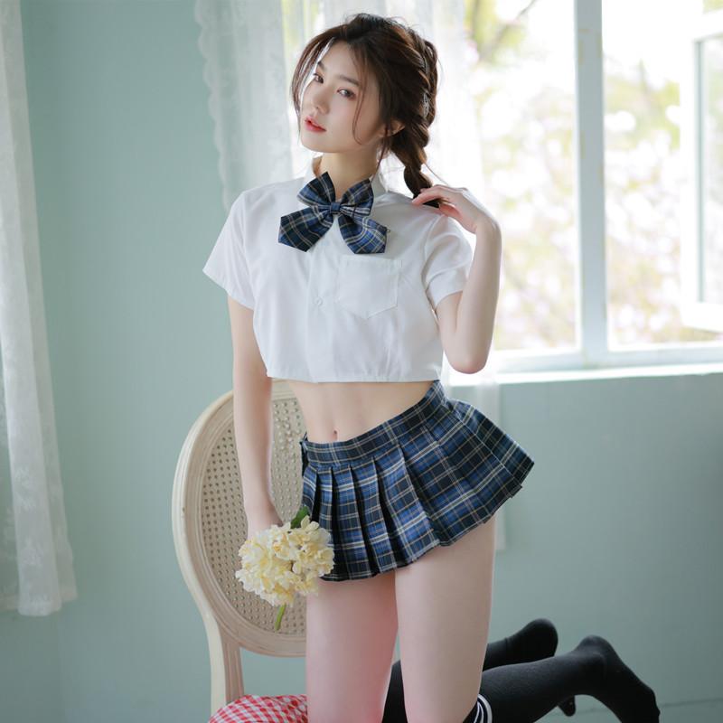 Nightmare lingerie set COSPALY sexy JK uniform female secretary maid student seduction sweet cool
