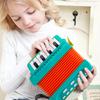 Toy Accordion 10 Key 8 Bass Accordion Instrument Education Toy Children's Music Interest Development Toy Children Gifts Beginner