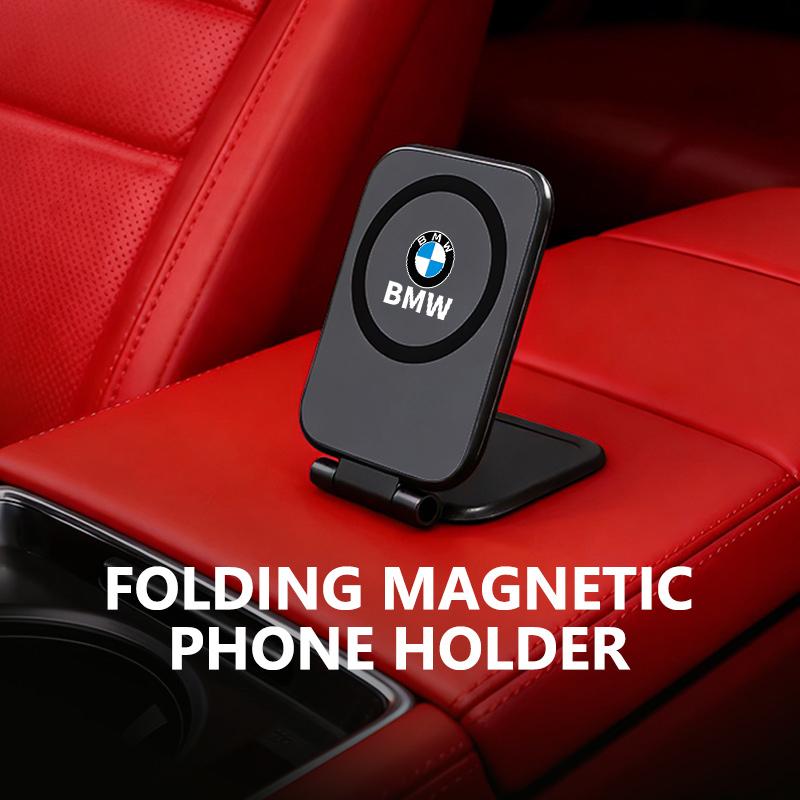 Universal Foldable Magnetic Car Air Vent Phone Holder For BMW M Performance E36 E46 E60 E90 E91 E92 E93 F30 F20 QR4