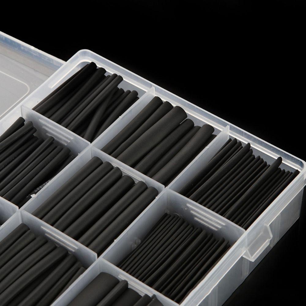 650 pcs Insulation Heat Shrink Tube Waterproof Sleeving PE Electrical Wire Wrap  Cable