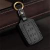 Genuine Leather Car Key Case & Creative Keychain for GMC Pickup