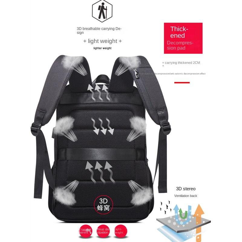 Новый дорожный рюкзак для кемпинга и компьютера, походный рюкзак, мужская уличная сумка для альпинизма, износостойкая школьная сумка для студентов