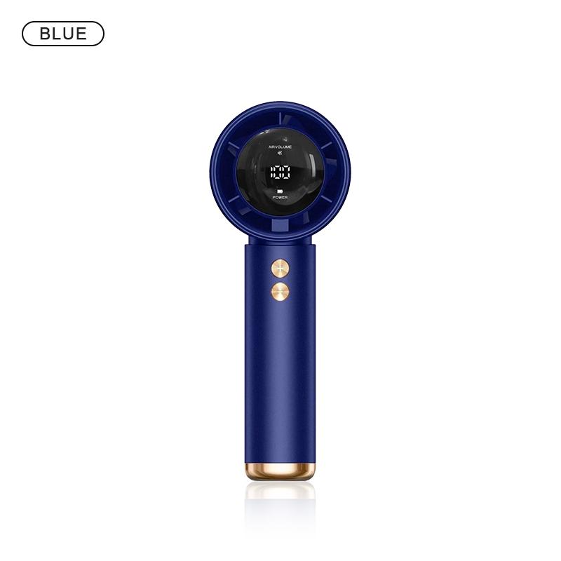 HOMEFISH Мини-вентилятор ручной USB быстрая зарядка Портативный вентилятор для расчета воздуха Тихий высокоскоростной вентилятор для путешествий и активного отдыха на природе