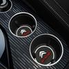 MGHK6 Car Coaster Water Cup Bottle Holder Anti-slip Pad Mat For Citroen C3 C5 AIRCROSS C5X C4 Cactus e-C4 X e-C3 Berlingo C-Elysee C1