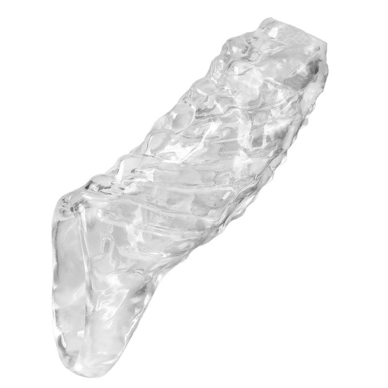 Презерватив для удлинителя пениса, силиконовый многоразовый рукав для пениса, увеличитель головки, задержка эякуляции, кольцо для пениса, секс-игрушки для взрослых для мужчин, пар