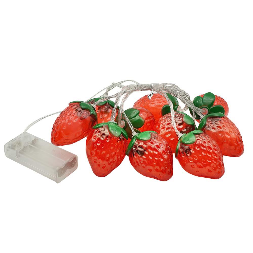 LED Strawberry Stall Decorative Light for Camping and Night Markets