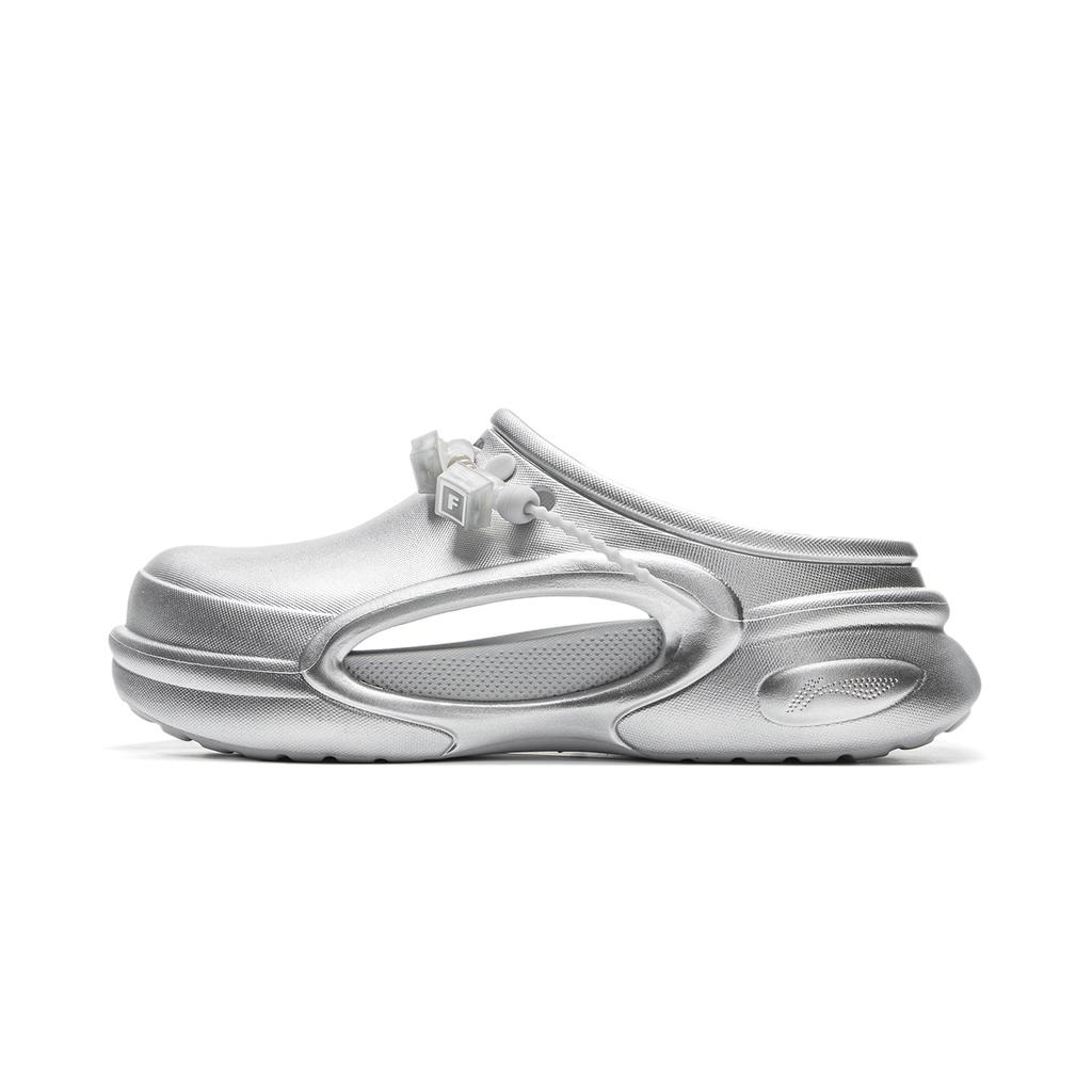 Li Ning League Of Legends X Soft Comfortable Versatile Anti-Friction Antibacterial Closed-Toe Slippers Men Slippers Silver AGAV001-6