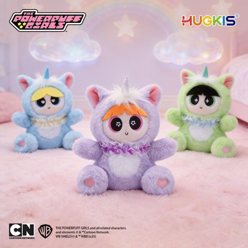 Official Powerpuff Girls Plush Toy - Blossom Bubbles Buttercup Unicorn Horse Soft Stuffed Doll Kids Ages 7-14