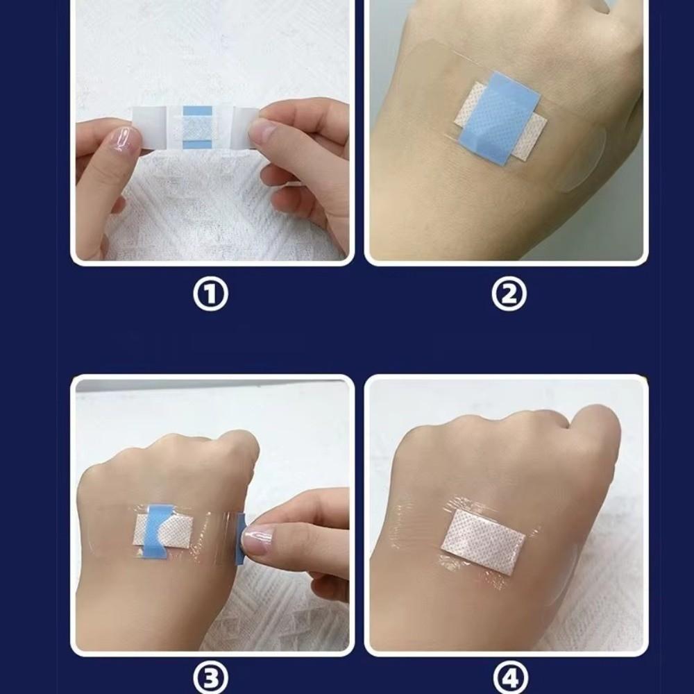 120pcs Adhesive Backing Waterproof Band Aid PU Bandage Strips New Adhesive Plaster Wound Care