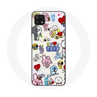 Чехол для Samsung Galaxy A22 5G BTS Bangtan Sonyeondan BT21 Van Tata Chimmy Cooky Rj Koya Mang Et S