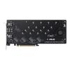 ASUS hyper m.2 x16 gen 4 card interface adapter PCIe 4.0 Silver