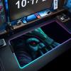Subnautica Коврик для мыши RGB Игровой коврик для мыши Большой светодиодный коврик Настольный коврик для ПК Светящийся коврик для мыши Большие коврики для клавиатуры Настольный ковер с подсветкой