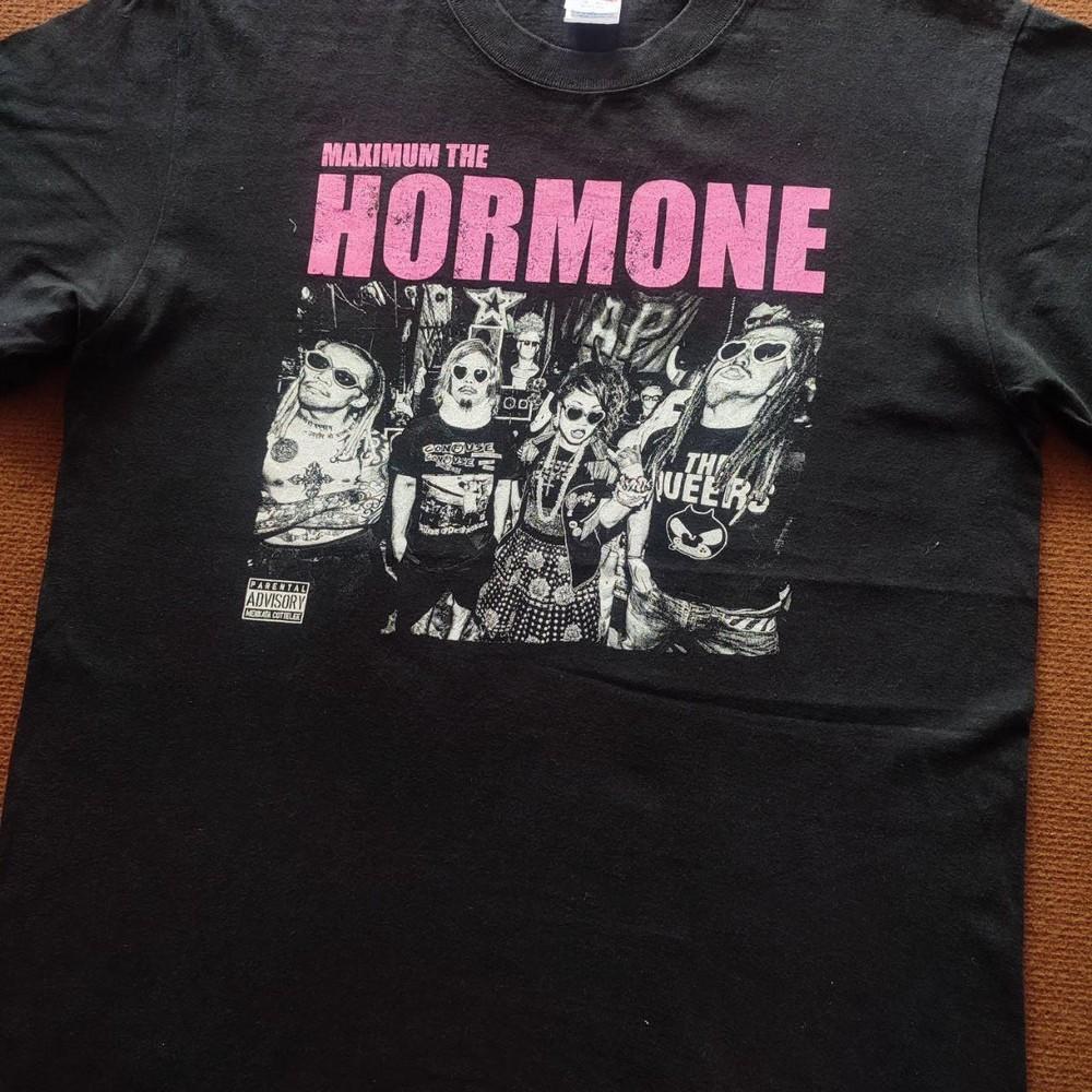 Maximum The Hormone Japanese band 90s basic black retro T shirt Unisex T-Shirt