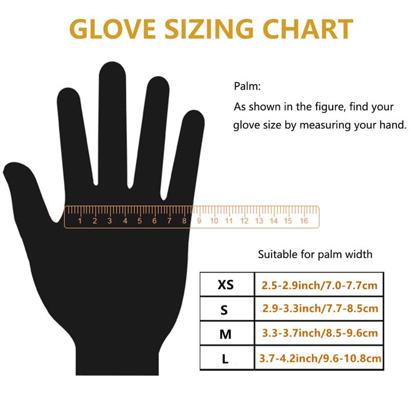 20/50/100 шт. Черные нитриловые перчатки одноразовые бытовые перчатки для уборки без латекса для кухни, окрашивания волос, механика, тату-перчатки