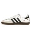 Adidas Samba OG белые цветочные вышитые женские кроссовки IF4398