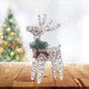 Скульптура Оленя Рождественская Статуэтка для Домашнего Декора Коллекционное Украшение Фигурка Животного