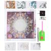 Diamond Painting Kits DIY Rhinestone Painting Flower Pattern Clock Home Wall Decor