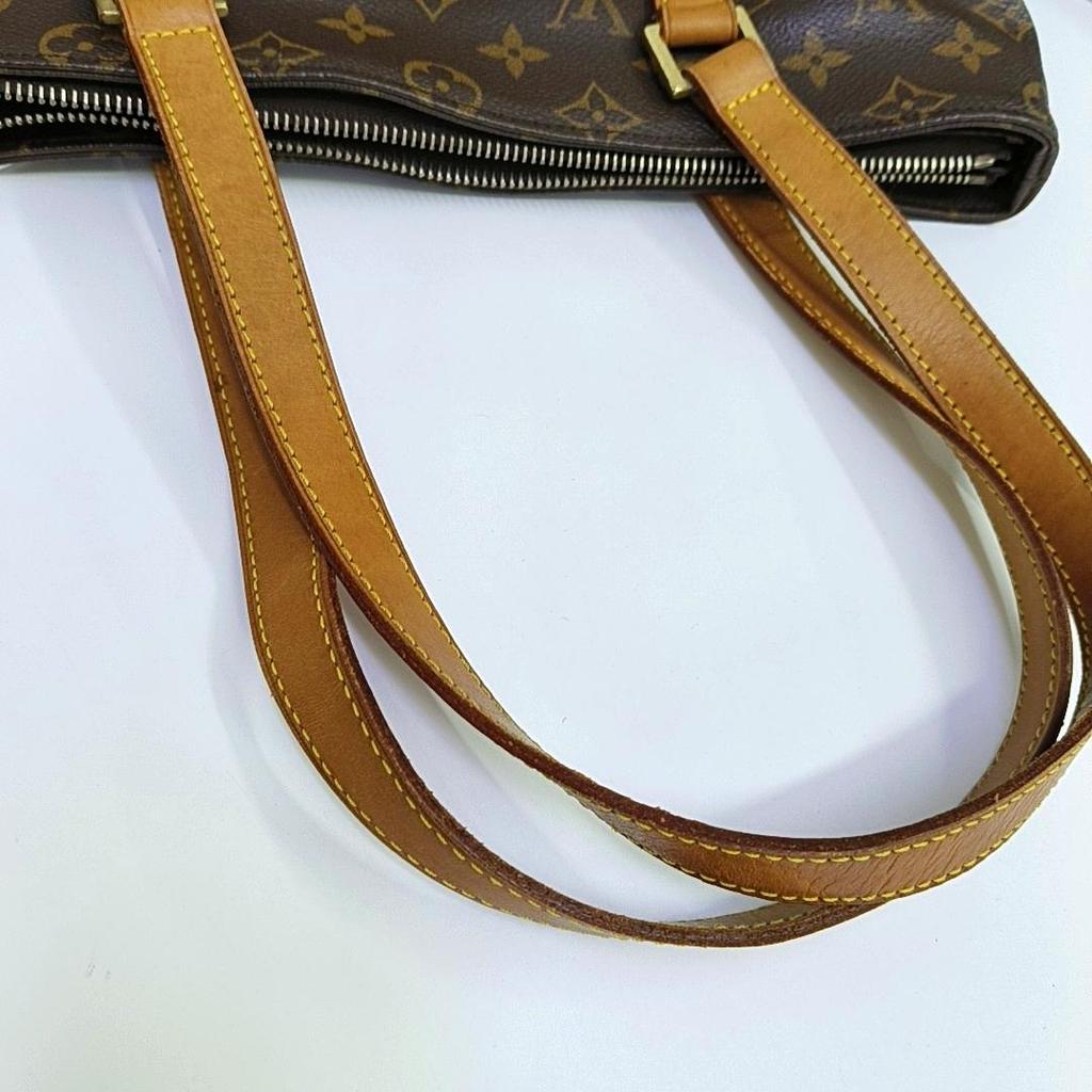 [Б/У] Сумка-тоут Monogram Canvas Cabas с логотипом - Удовлетворительное состояние #1AVHUDA