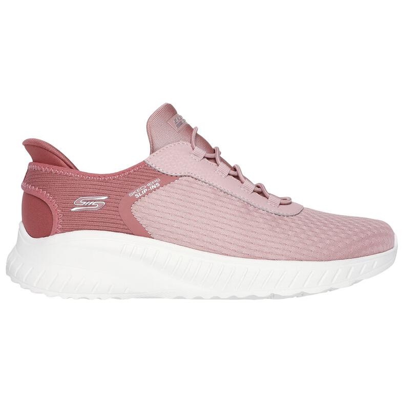 Skechers Удобные Универсальные Прочные Дышащие Легкие Низкие Кроссовки для Ходьбы Женские Розовые 117504-BLSH
