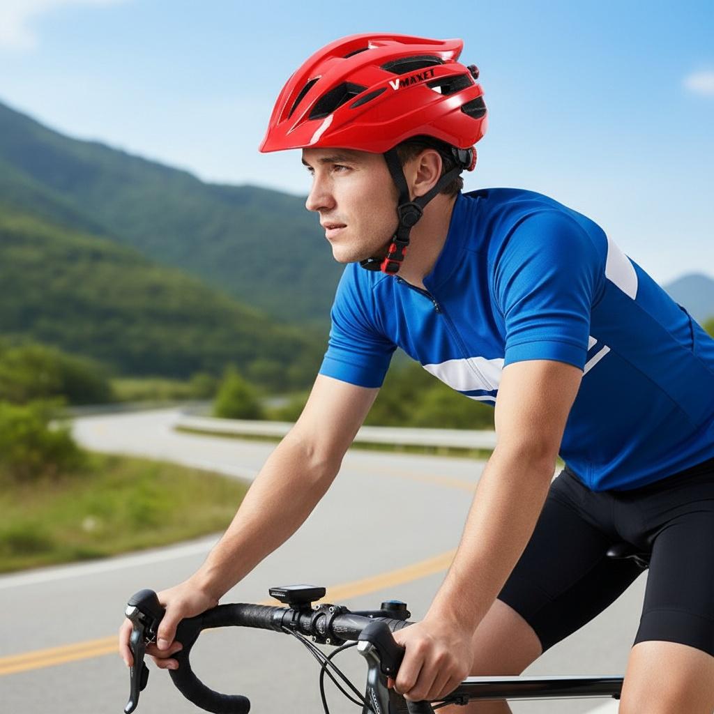 Ventilated Lightweight CE Certified Cycling Helmet Removable Liner Washable Comfortable for All Seasons-Safety Head Protection