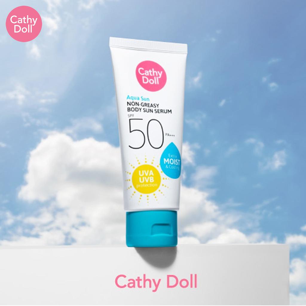 Cathy Doll Aqua Sun Non Greasy Body Sun Serum SPF50 PA+++ 138 мл - Тайский уход за кожей