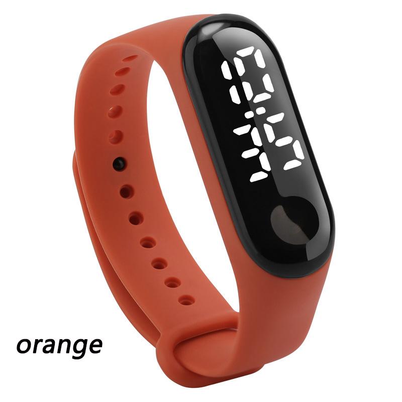 Браслет LED Сенсорный Экран Цифровые Часы Водонепроницаемые и Светящиеся