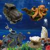 Aquarium Decor Simulation Submarine Landscaping Ornament Resin Fish