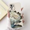 Phone Case For Xiaomi Redmi Note 10 Pro 4G Funda Flower Painted Matte Soft  Protective Cover for Redmi Note10 10S 10Pro Bags