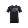Air Pattern Print Свободная футболка с круглым вырезом и короткими рукавами Мужские топы Черные 801055-010